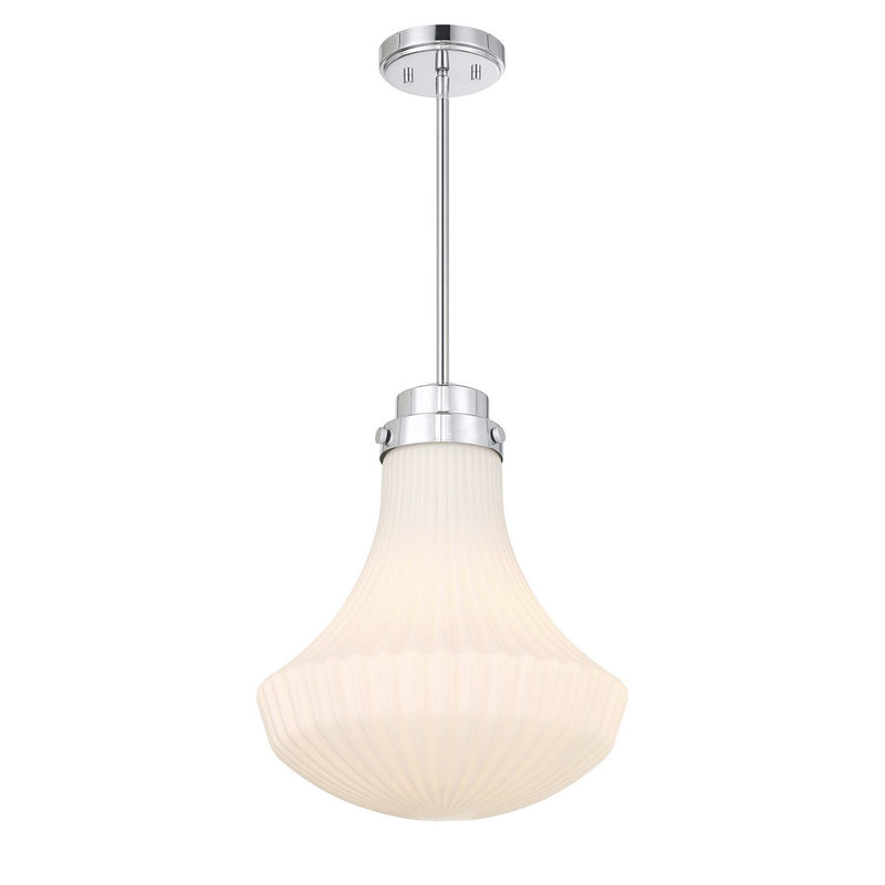 Savoy House 7-0108-1-11 One Light Pendant, Polished Chrome (2)