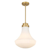 Savoy House 7-0108-1-322 One Light Pendant, Warm Brass (2)