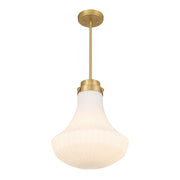 Savoy House 7-0108-1-322 One Light Pendant, Warm Brass (3)