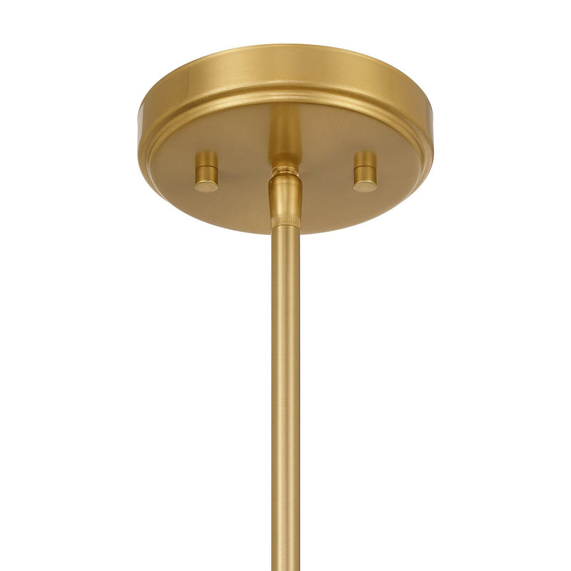 Savoy House 7-0108-1-322 One Light Pendant, Warm Brass (4)