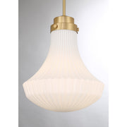 Savoy House 7-0108-1-322 One Light Pendant, Warm Brass (5)