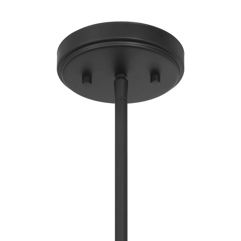 Savoy House 7-0108-1-89 One Light Pendant, Matte Black (4)