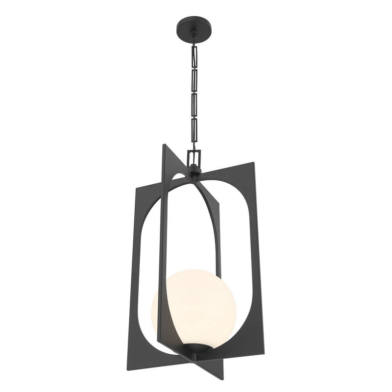 Savoy House 7-3999-1-89 One Light Pendant, Matte Black (3)