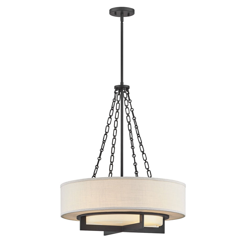 Savoy House 7-4999-4-89 Four Light Pendant, Matte Black (3)