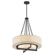 Savoy House 7-4999-4-89 Four Light Pendant, Matte Black (4)
