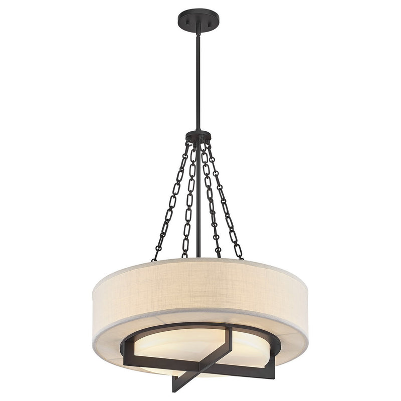 Savoy House 7-4999-4-89 Four Light Pendant, Matte Black (4)