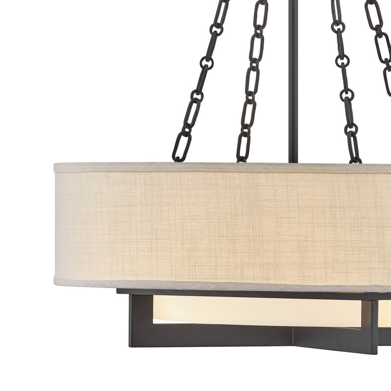 Savoy House 7-4999-4-89 Four Light Pendant, Matte Black (5)