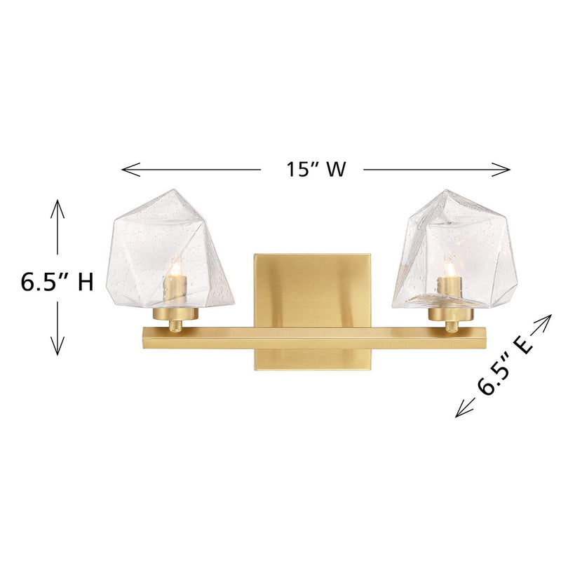 Savoy House 8-1239-2-322 LED Bathroom Vanity, Warm Brass (5)