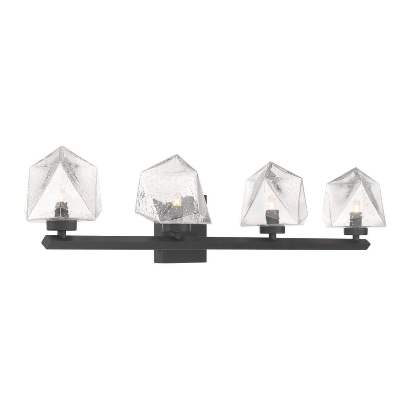 Savoy House 8-1239-4-BK LED Bathroom Vanity, Matte Black (3)