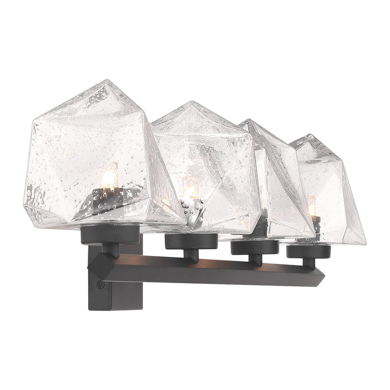 Savoy House 8-1239-4-BK LED Bathroom Vanity, Matte Black (4)