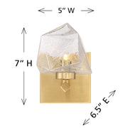 Savoy House 9-1239-1-322 LED Wall Sconce, Warm Brass (5)