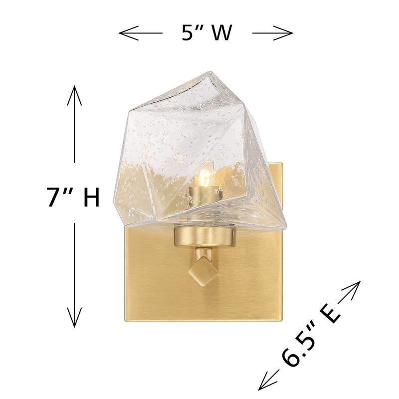 Savoy House 9-1239-1-322 LED Wall Sconce, Warm Brass (5)