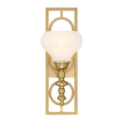 Savoy House 9-1607-1-322 One Light Wall Sconce, Warm Brass (2)