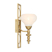 Savoy House 9-1607-1-322 One Light Wall Sconce, Warm Brass (4)