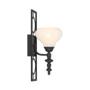 Savoy House 9-1607-1-89 One Light Wall Sconce, Matte Black (4)