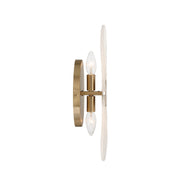 Savoy House 9-3607-2-127 Two Light Wall Sconce, Noble Brass (4)