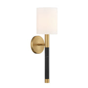 Savoy House 9-4607-1-322 One Light Wall Sconce, Warm Brass (3)