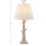 Savoy House 11-CD01 One Light Table Lamp, Distressed White (5)