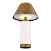 Savoy House 11-CD04RC-BDB LED Table Lamp, Blanc De Blanc (3)