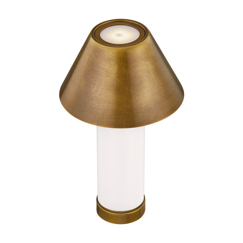 Savoy House 11-CD04RC-BDB LED Table Lamp, Blanc De Blanc (4)
