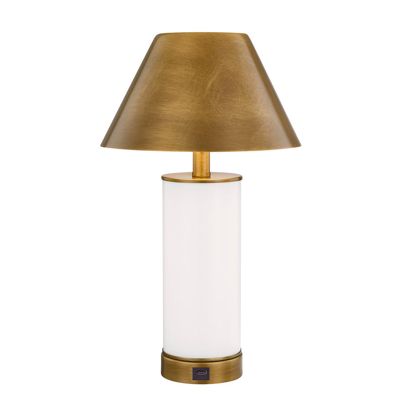 Savoy House 11-CD04RC-BDB LED Table Lamp, Blanc De Blanc (5)