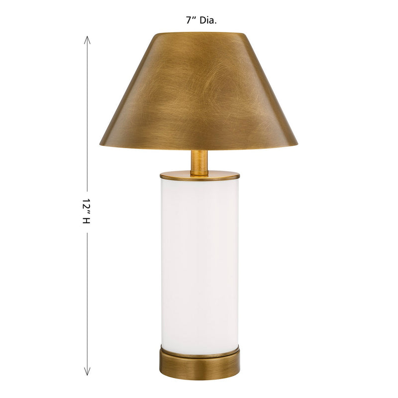 Savoy House 11-CD04RC-BDB LED Table Lamp, Blanc De Blanc (6)