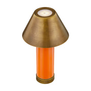 Savoy House 11-CD04RC-EO LED Table Lamp, Exuberance Orange (4)