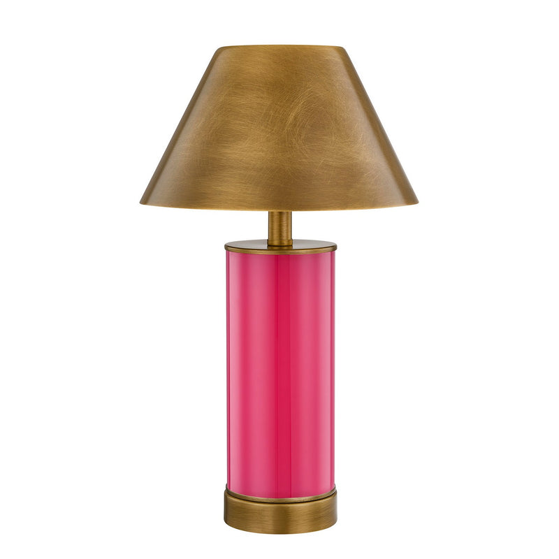 Savoy House 11-CD04RC-FR LED Table Lamp, Fuschia Rose (2)
