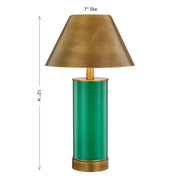 Savoy House 11-CD04RC-JG LED Table Lamp, Jolly Green (6)