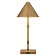 Savoy House 11-CD05RC-BB LED Table Lamp, Brass Bamboo (5)