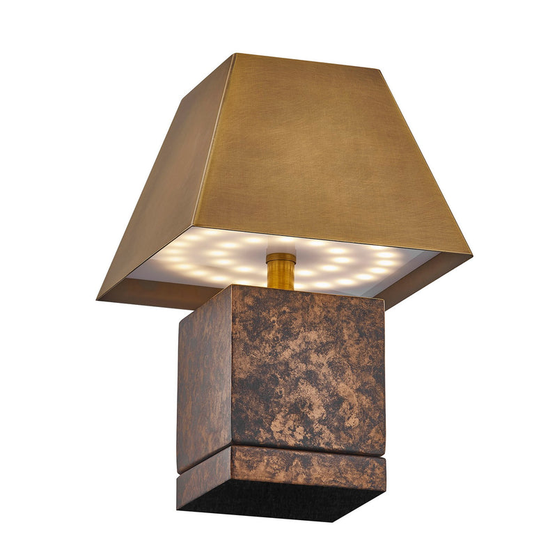 Savoy House 11-CD08RC LED Table Lamp, Brass (3)