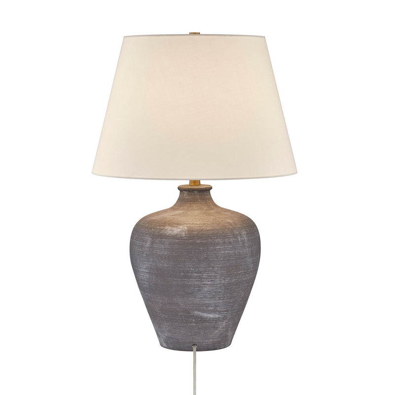 Savoy House 11-CD11 One Light Table Lamp, Gray (4)