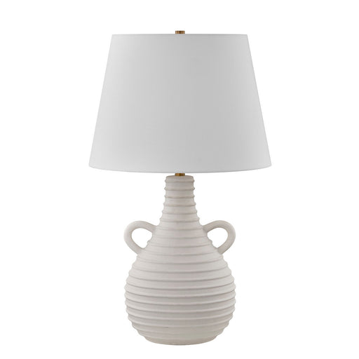 Savoy House 11-CD12 One Light Table Lamp, White (2)