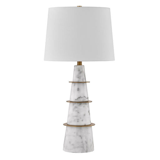 Savoy House 11-CD13 One Light Table Lamp, White (2)