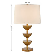 Savoy House 11-CD14 One Light Table Lamp, Brass (5)