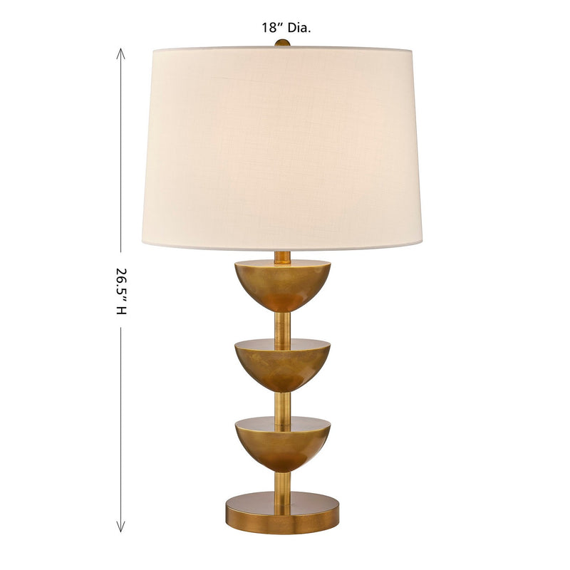 Savoy House 11-CD14 One Light Table Lamp, Brass (5)