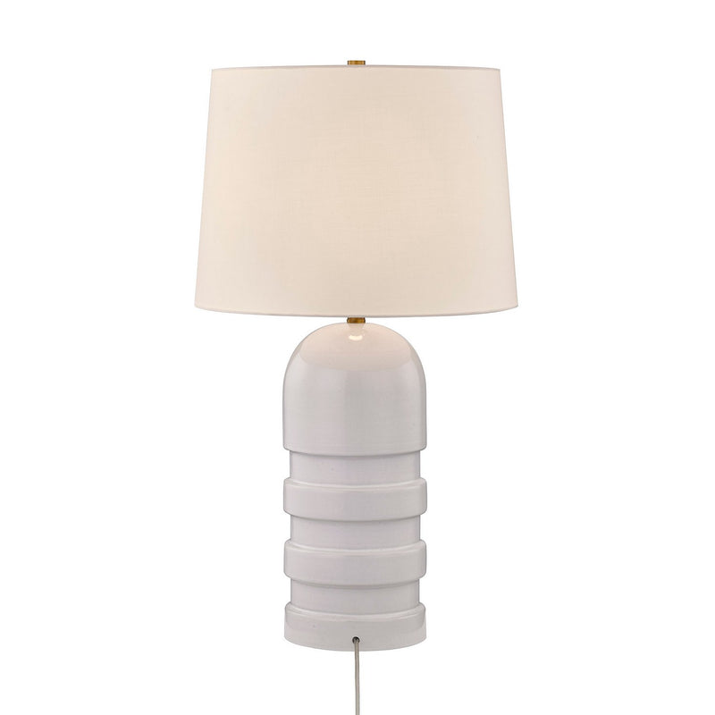 Savoy House 11-CD15-WH One Light Table Lamp, White (4)