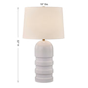 Savoy House 11-CD15-WH One Light Table Lamp, White (5)