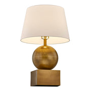 Savoy House 11-CD18-BS One Light Table Lamp, Brass (3)
