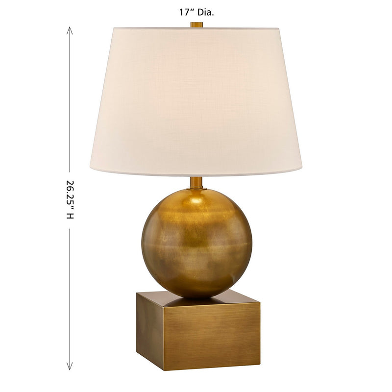 Savoy House 11-CD18-BS One Light Table Lamp, Brass (5)