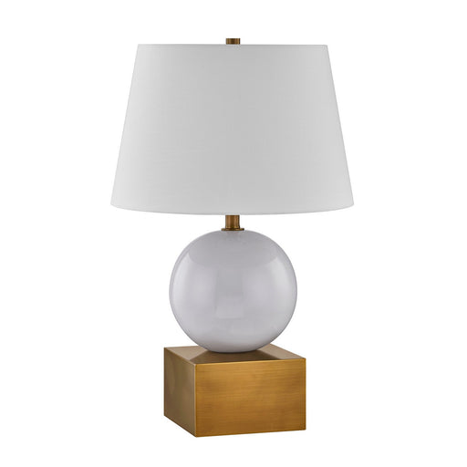 Savoy House 11-CD18-CB One Light Table Lamp, Ceramic/Brass (2)