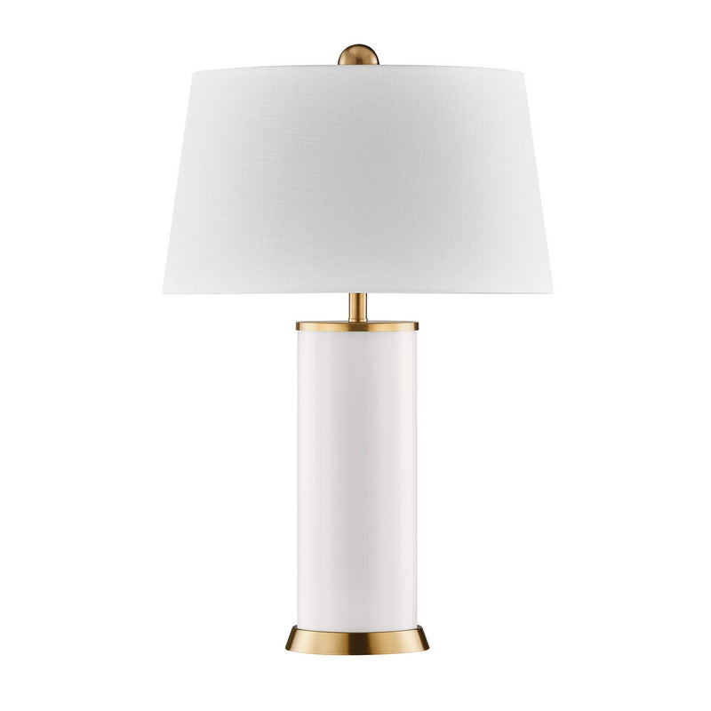 Savoy House 11-CD20-BDB One Light Table Lamp, Blanc de Blanc (2)