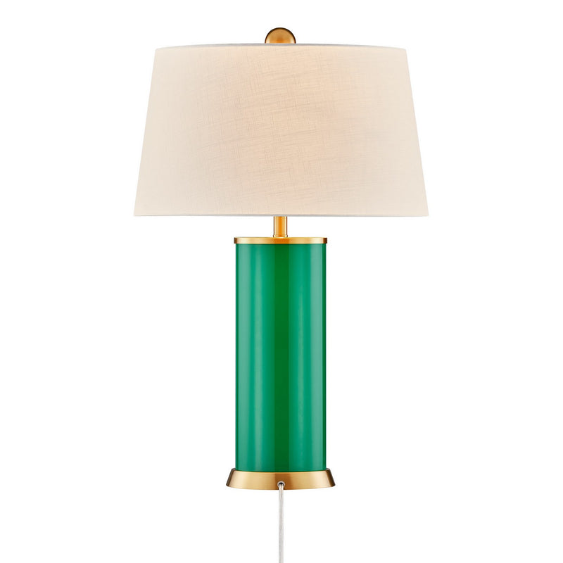 Savoy House 11-CD20-JG One Light Table Lamp, Jolly Green (4)