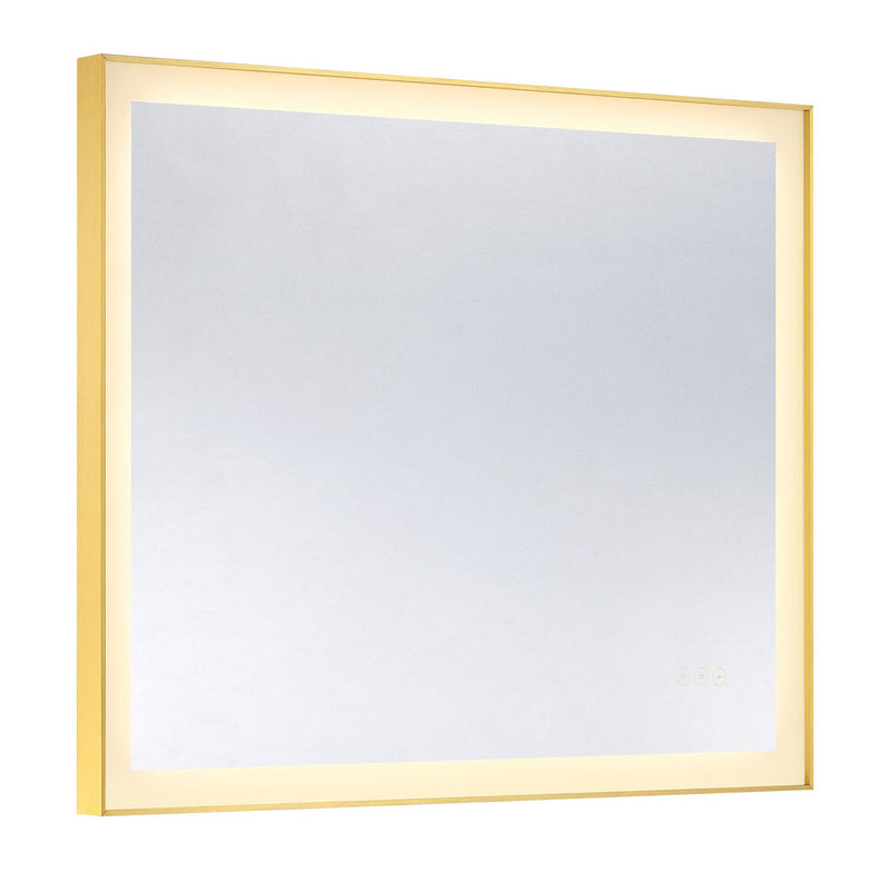 Savoy House 2-1233-30X36 LED Mirror, Gold (3)