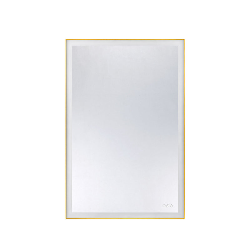 Savoy House 2-1234-48X32 LED Mirror, Gold (2)