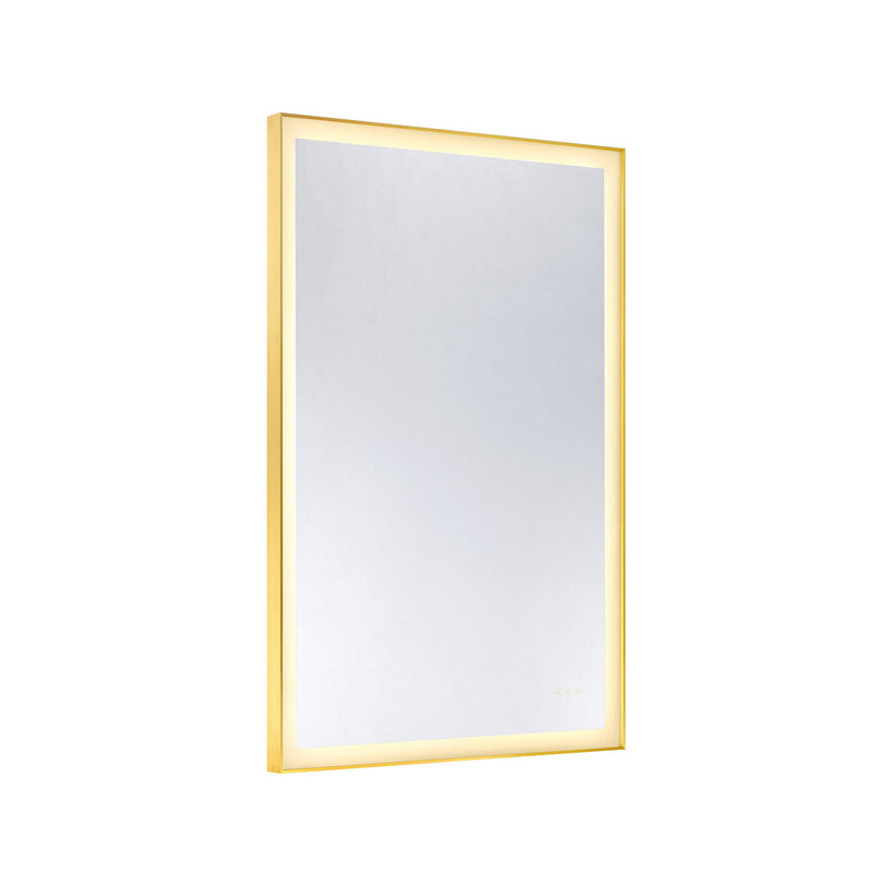 Savoy House 2-1234-48X32 LED Mirror, Gold (3)