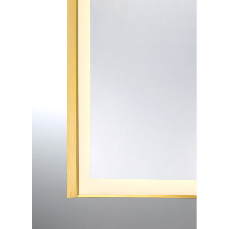 Savoy House 2-1234-48X32 LED Mirror, Gold (4)