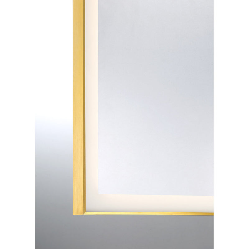 Savoy House 2-1234-48X32 LED Mirror, Gold (5)