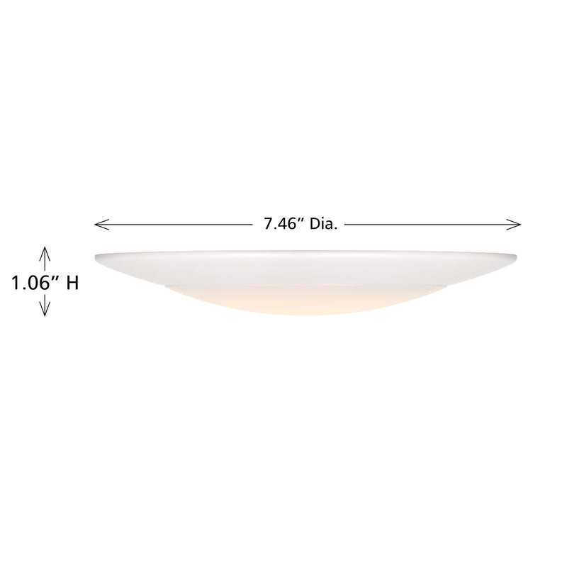 Savoy House 6-2001-NG-7-WH LED Disc Light, White (6)