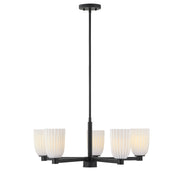 Savoy House 1-1246-5-89 Five Light Chandelier, Matte Black (5)